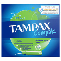 Compak Тампоны с аппликатором Super 16шт 