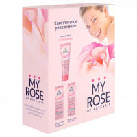 Набор My Rose (Крем для лица увлажняющий 50мл+Крем для кожи вокруг глаз 20мл+Крем для рук 75мл)